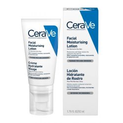 Cerave Facial Moisturising Lotion Ενυδατική Κρέμα Προσώπου για Κανονική-Ξηρή Επιδερμίδα 52ml